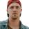 Bitmap image of a man with a backwards cap