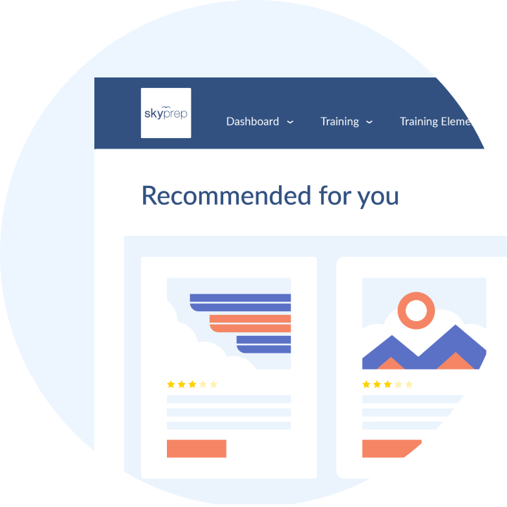 SkyPrep Feature AI Recommended Responses