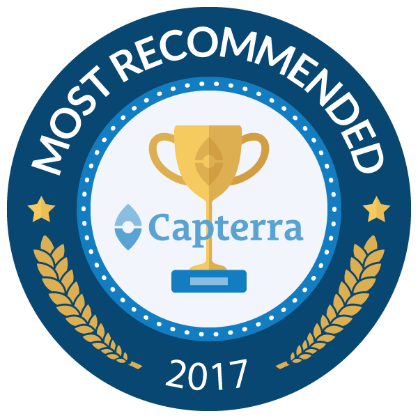 skyprep most recommended LMS capterra badge