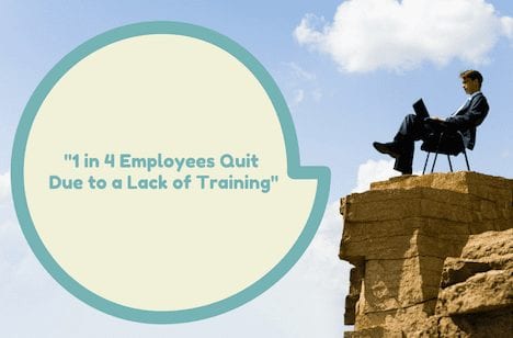 Blog post image pertaining to “1 in 4 Employees Quits Due to a Lack of Training” – Here’s What You Can Do To Fix It!