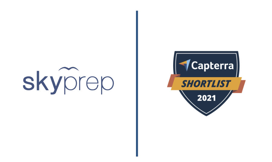 Blog post image pertaining to SkyPrep Named in the Capterra Shortlist Report for LMS Software