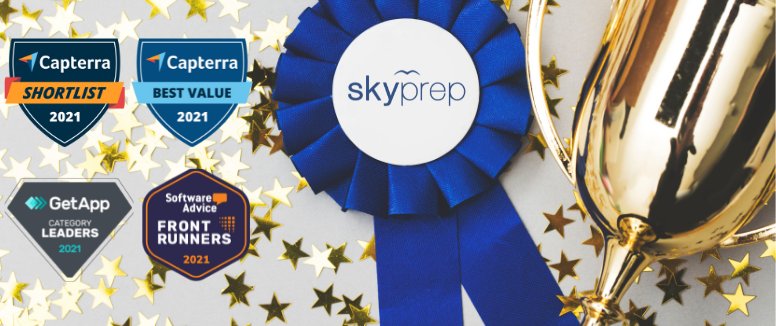 Blog post image pertaining to SkyPrep Awarded Multiple Badges by Gartner Digital Markets 
