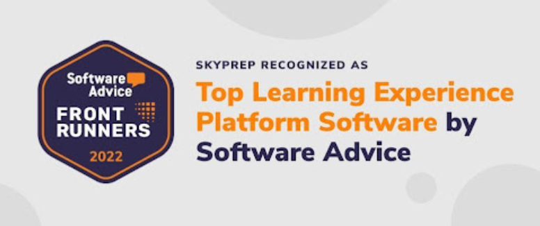 Blog post image pertaining to <strong>SkyPrep Recognized As Frontrunner by Software Advice in 2022</strong>