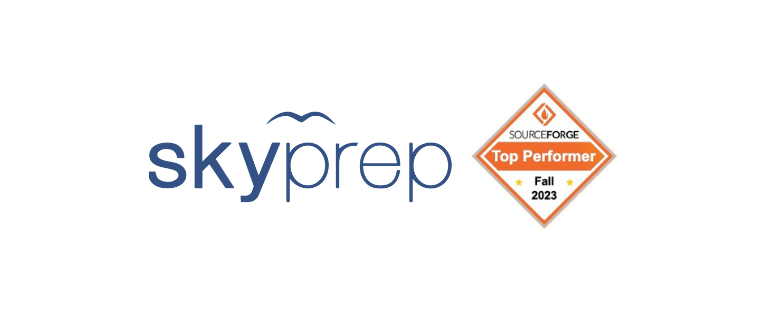 Blog post image pertaining to SkyPrep Wins the Fall 2023 Top Performer Award in LMS Category from SourceForge