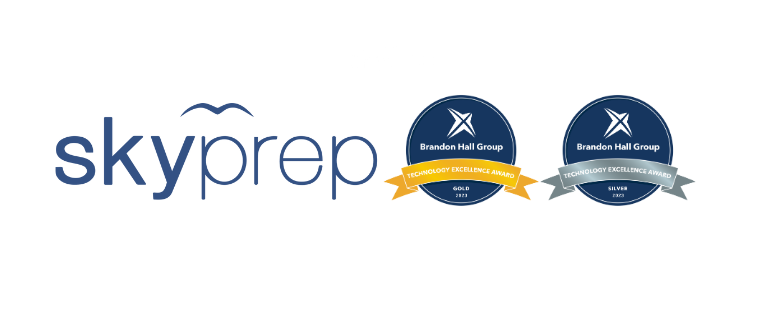 Blog post image pertaining to SkyPrep Wins Gold & Silver in Brandon Hall Group’s Excellence in Technology Awards