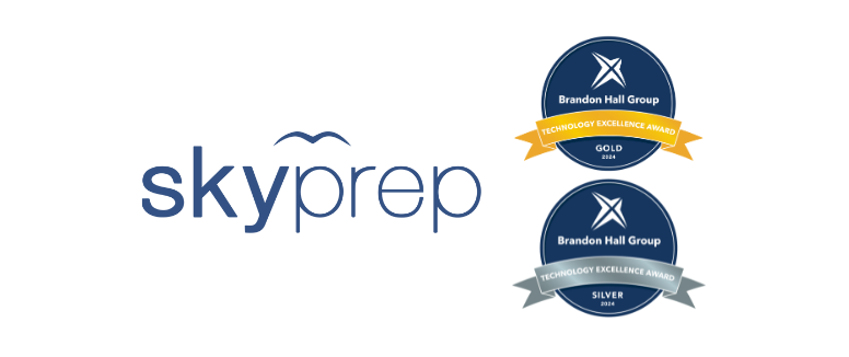 Blog post image pertaining to SkyPrep Celebrates Gold & Silver Win at Brandon Hall Group’s Technology Excellence Awards