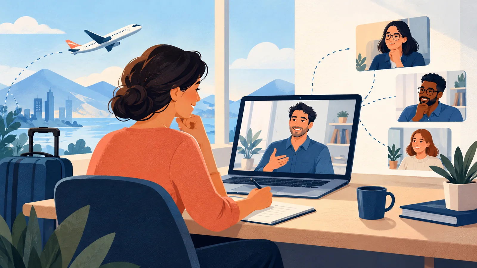 Blog post image pertaining to Video Interviews Save Time and Travel Budgets for HR Pros
