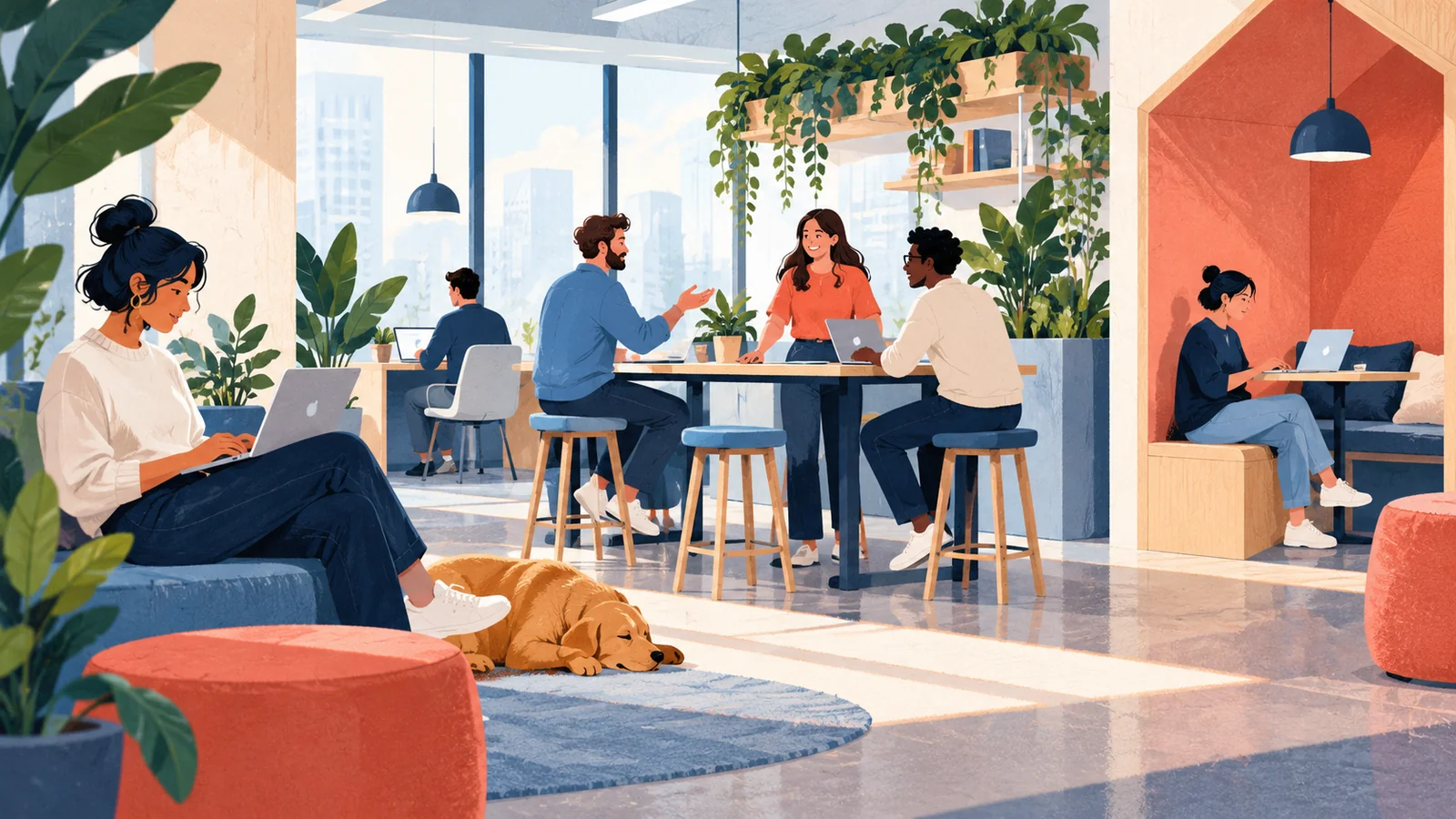 Editorial illustration for Doing More Work In Less Space