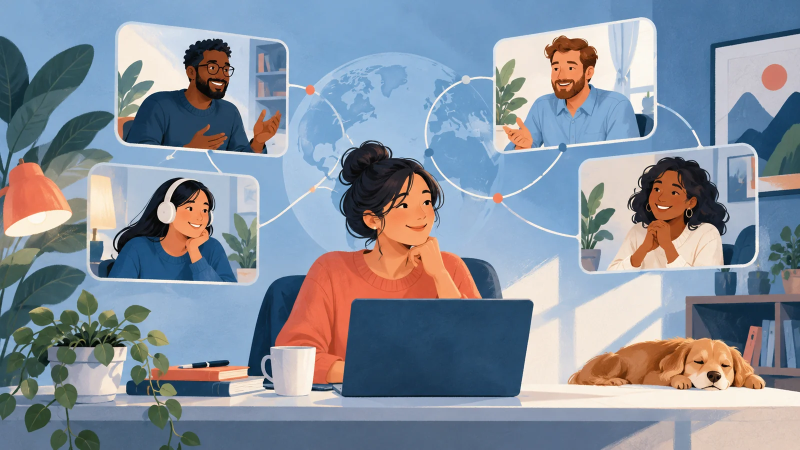 Blog post image pertaining to How to Communicate With Your Remote Employees