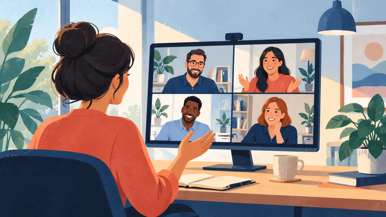 Blog post image pertaining to Four Ways to Make Your Virtual Meetings Effective
