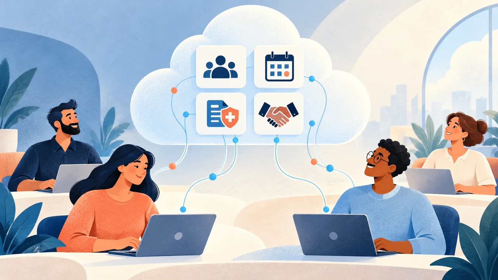Blog post image pertaining to 4 Good Reasons to Consider Putting Your HR Programs in the Cloud