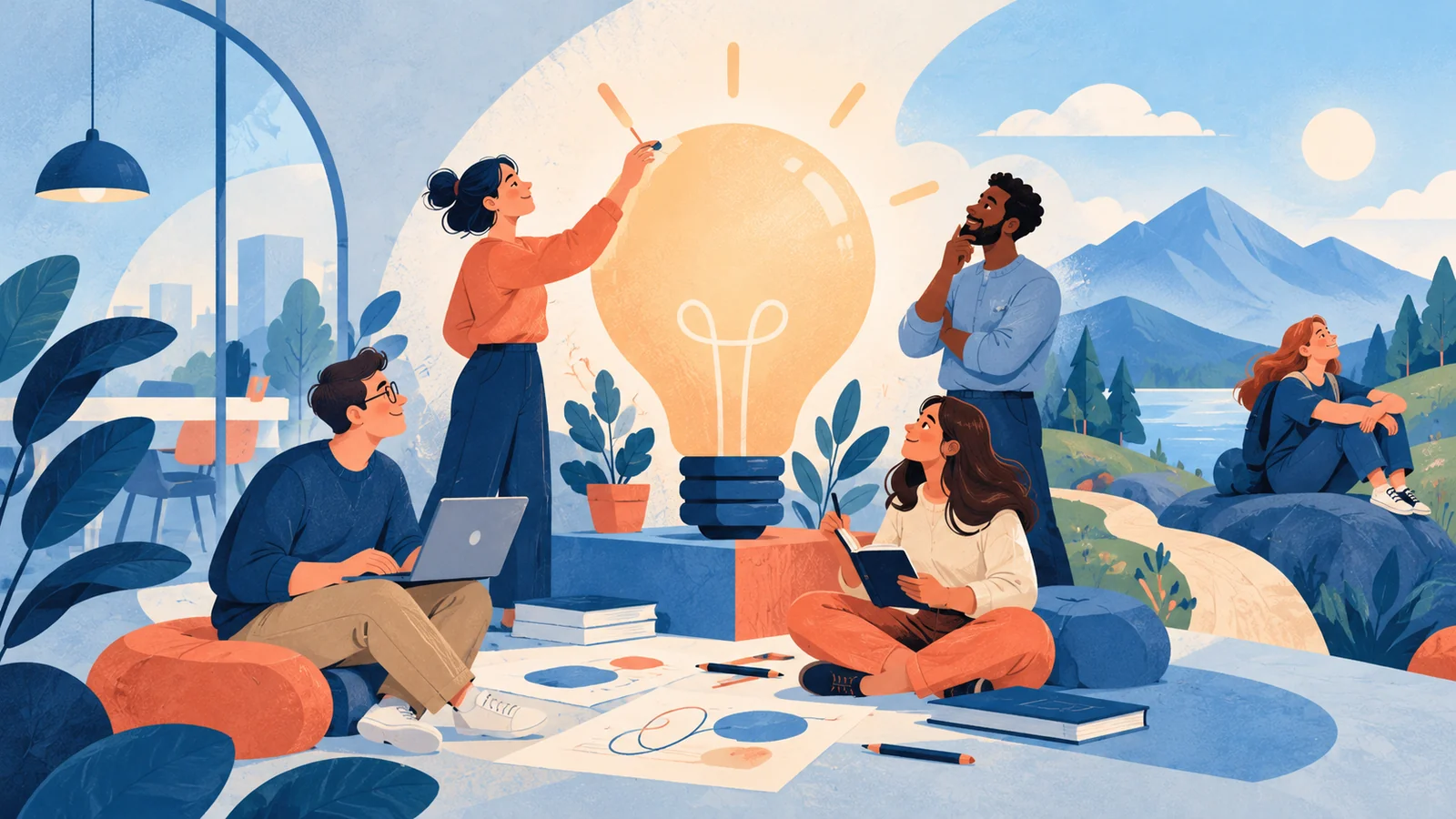 Blog post image pertaining to 5 Ways To Stimulate Employee Creativity.