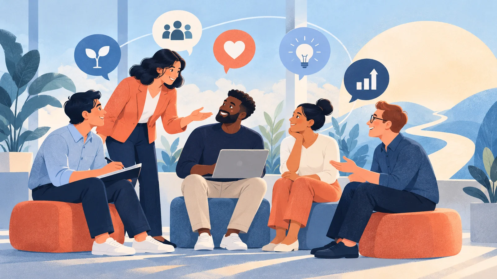 Blog post image pertaining to 5 Simple Ways to Support Employee Engagement.