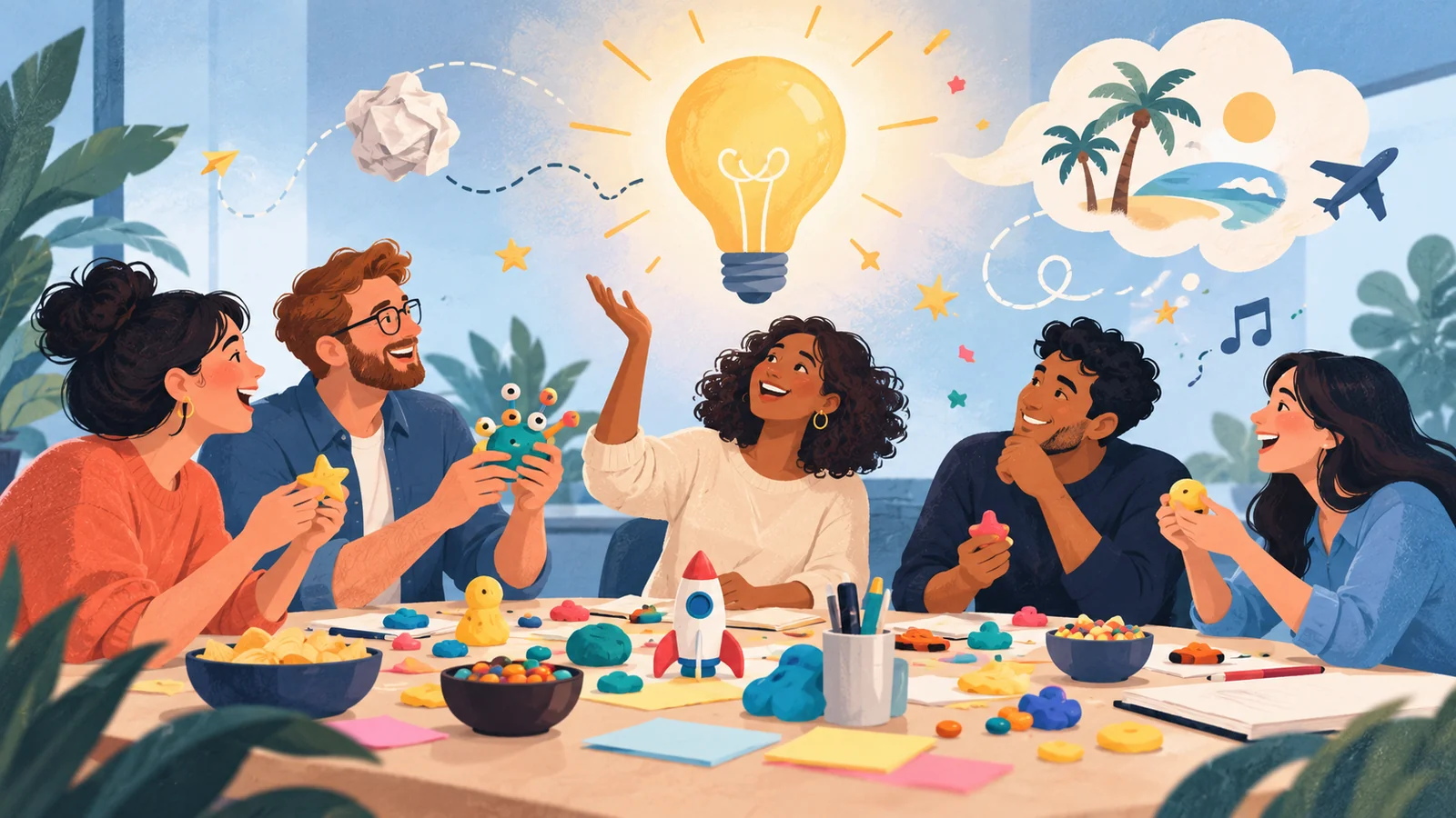 Blog post image pertaining to Use “Creativity Light” to Spur Unusual Ideas at Meetings