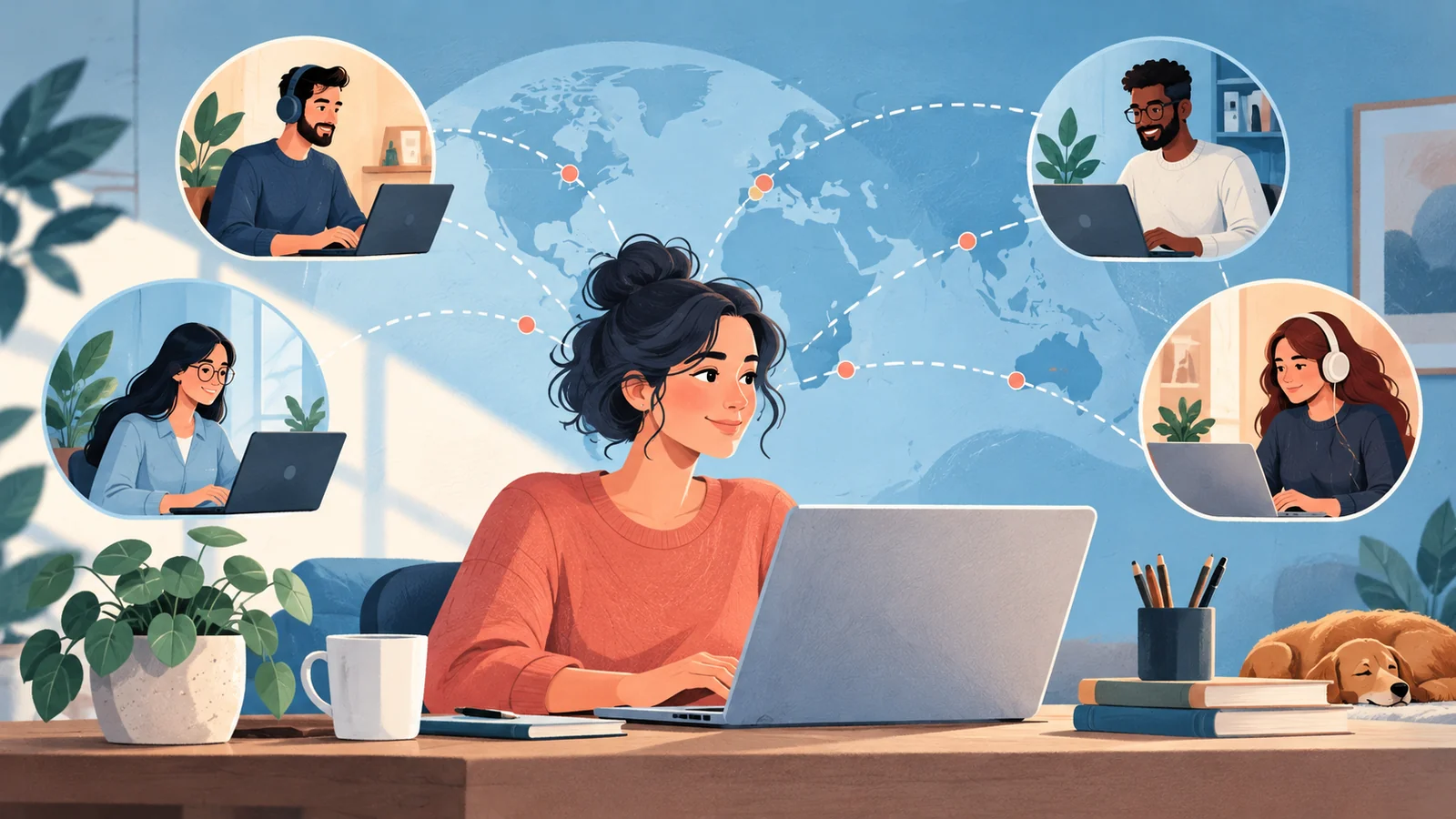 Blog post image pertaining to 5 Tips For Training Remote Staff