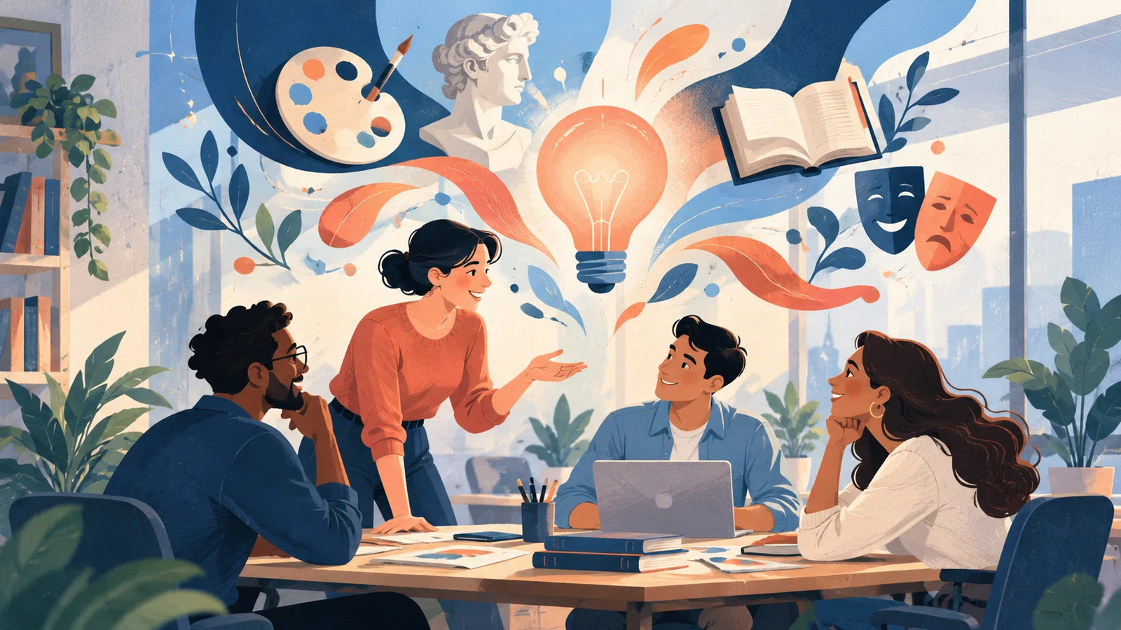 Blog post image pertaining to Employees in the Workplace: The Arts in the Office