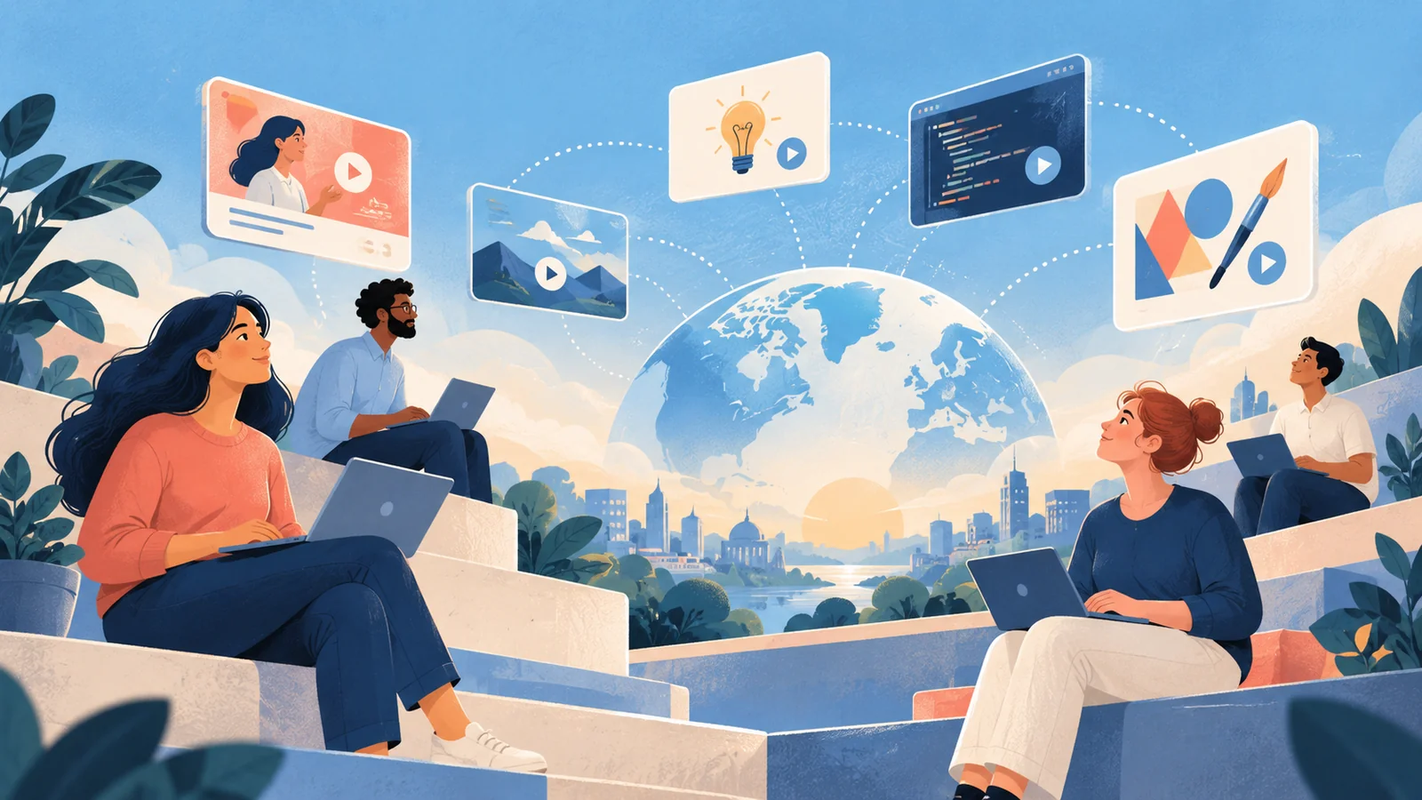 Blog post image pertaining to MOOC’s and Employee Training