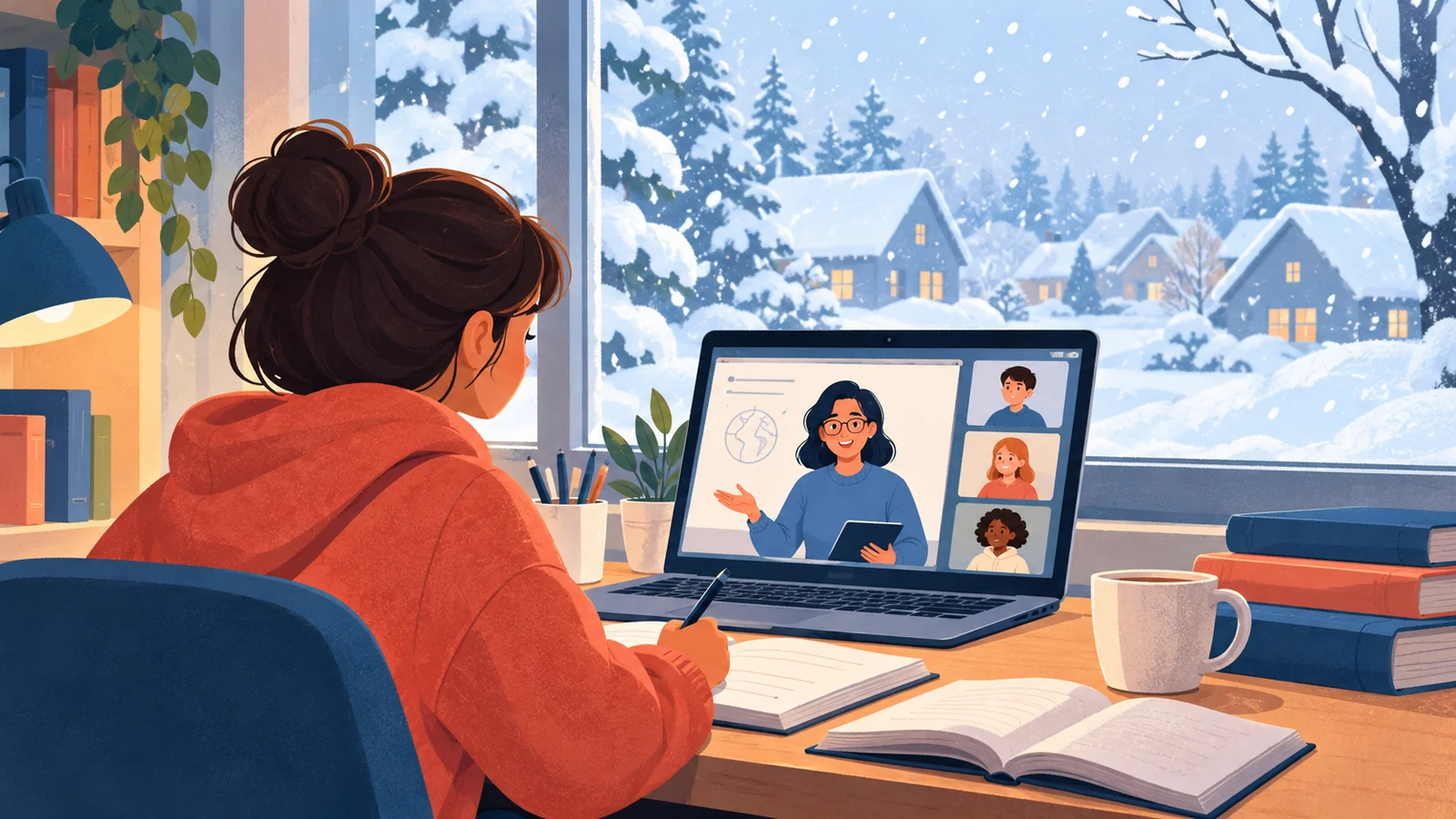 Blog post image pertaining to School Districts Substitute Snow Days With Elearning Days