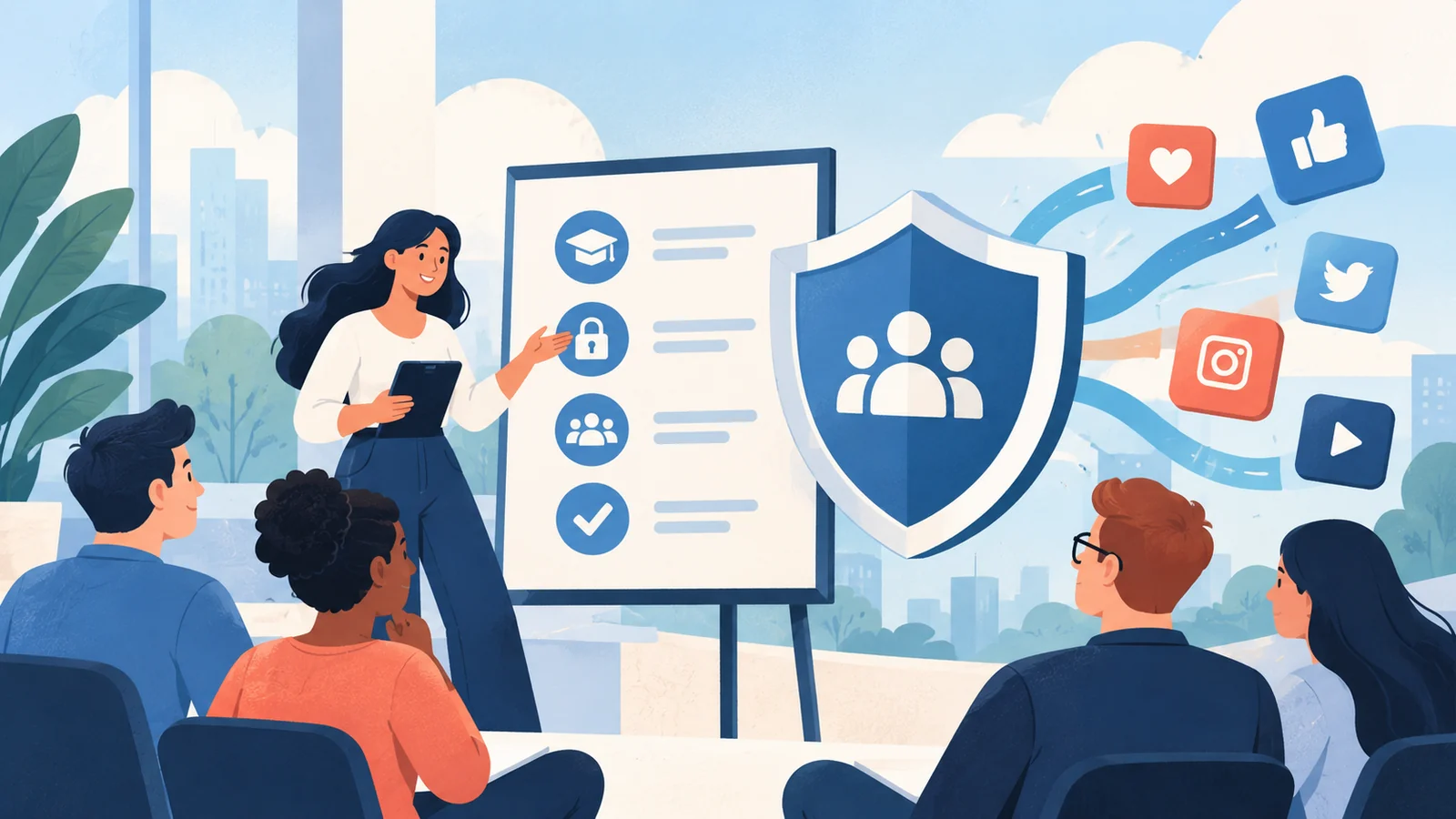 Blog post image pertaining to Key Steps for Enforcing Your Social Media Policy