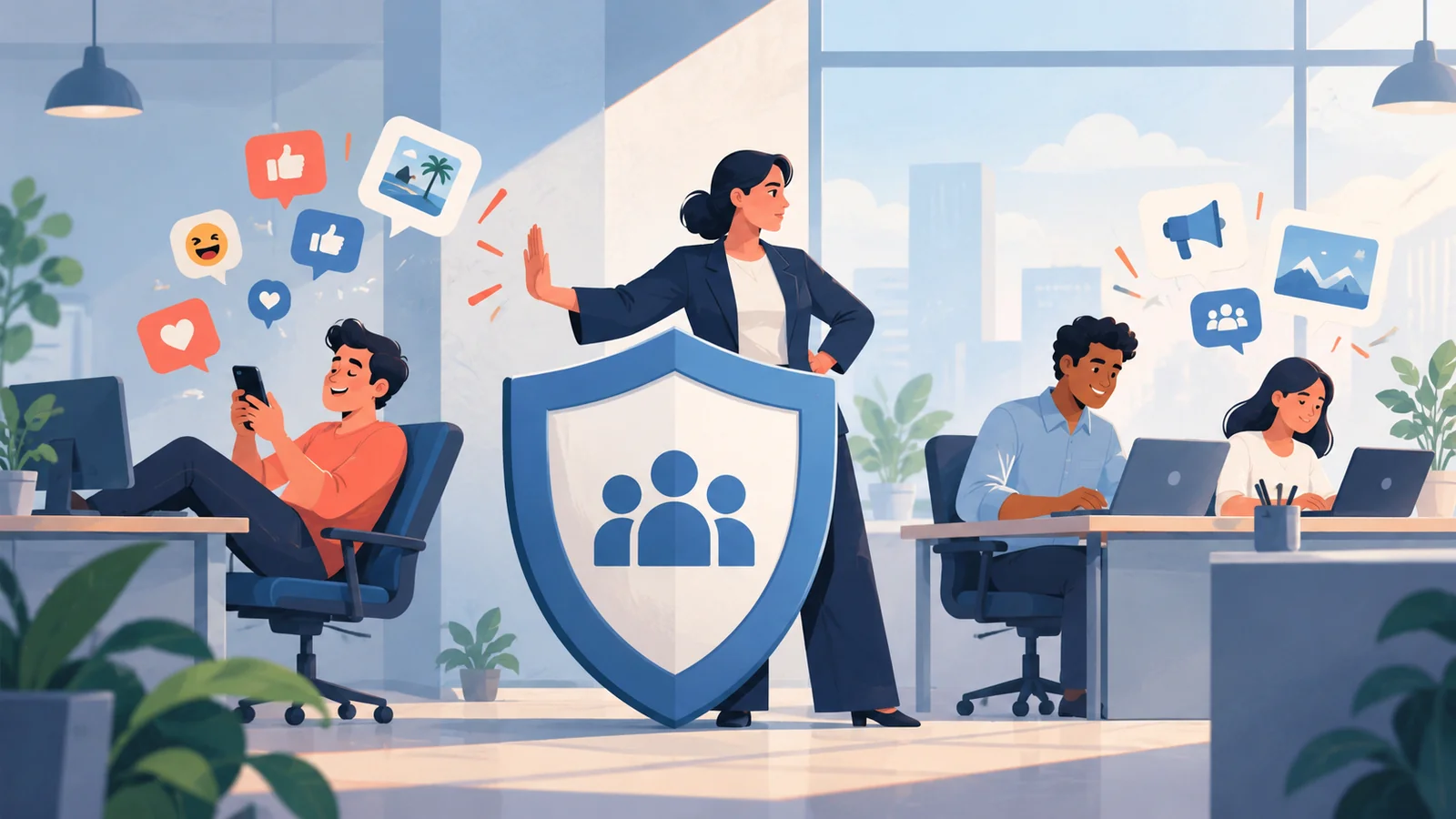 Blog post image pertaining to Employers Crack Down on Social Media Misuse
