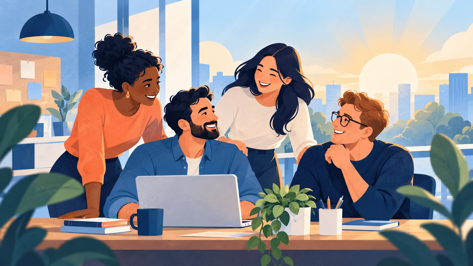Blog post image pertaining to The Impact Of Positivity In The Workplace