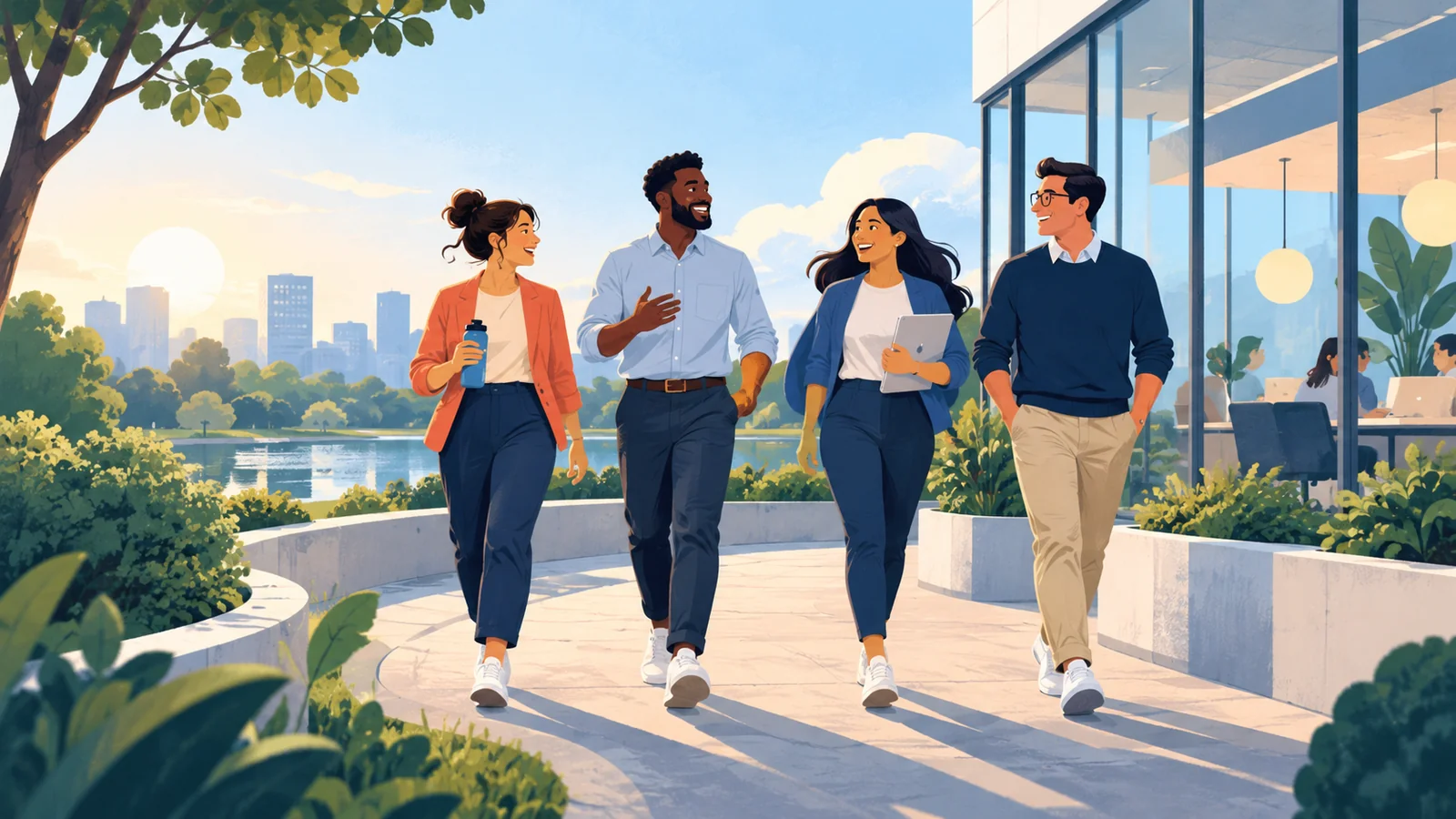 Blog post image pertaining to Walking May Boost Employee Performance