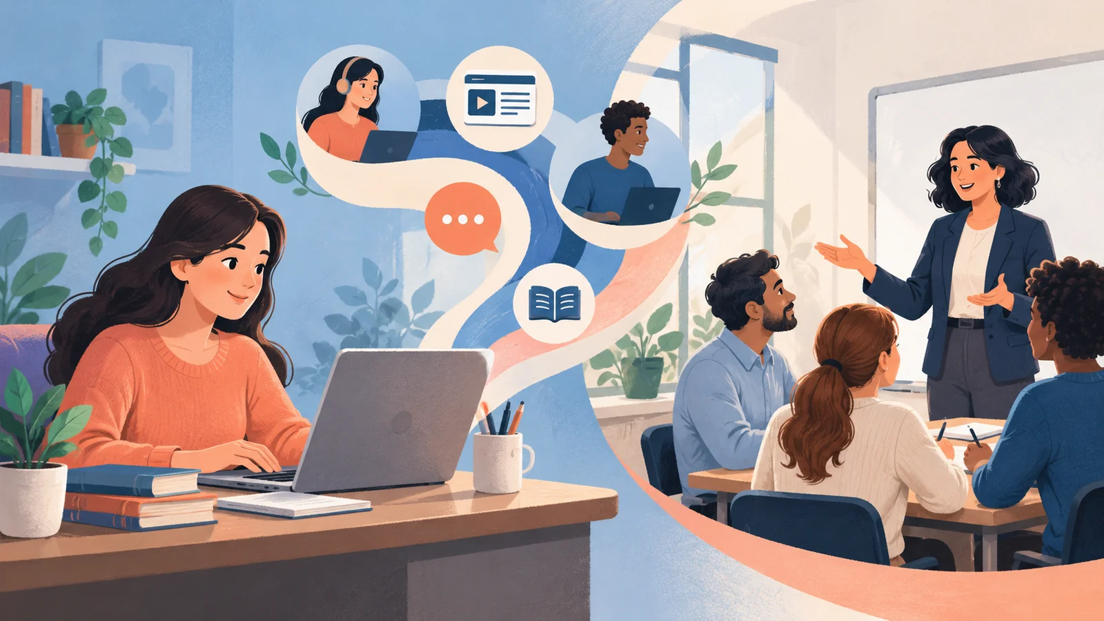 Blog post image pertaining to Adopting Blended E-learning