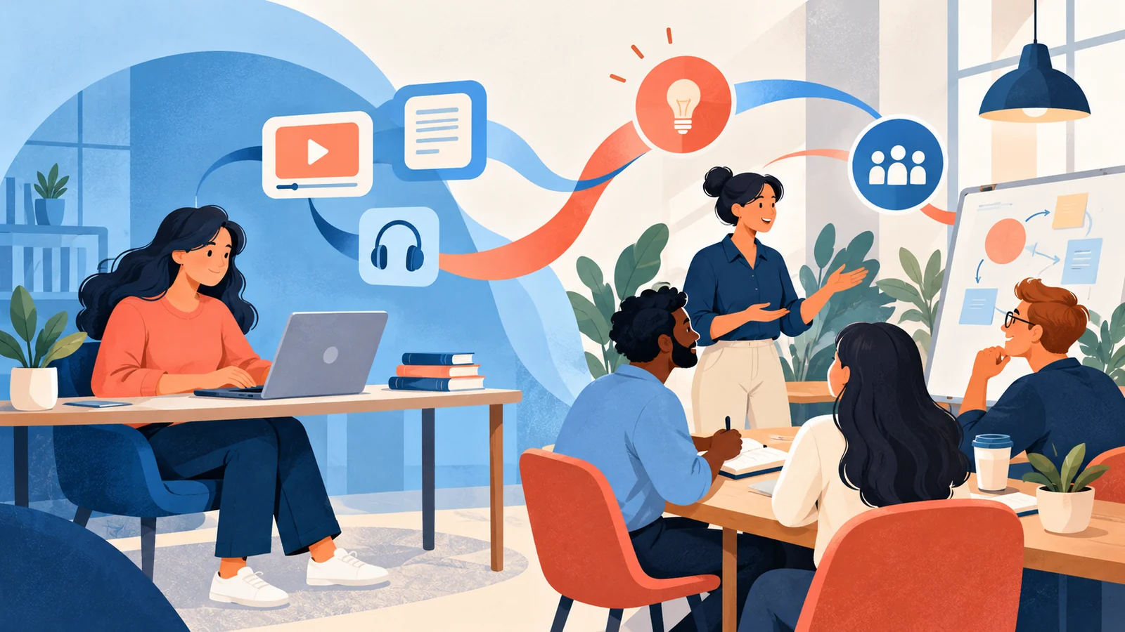 Blog post image pertaining to Blended Learning Offers New Strategies For Corporate Training