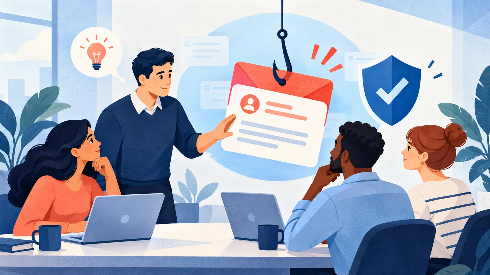 Blog post image pertaining to Train Employees Against Phishing Vulnerability