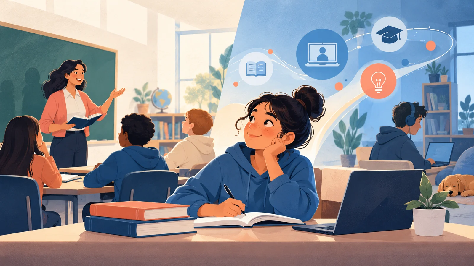 Blog post image pertaining to Inside Schools’ Blended Learning Efforts