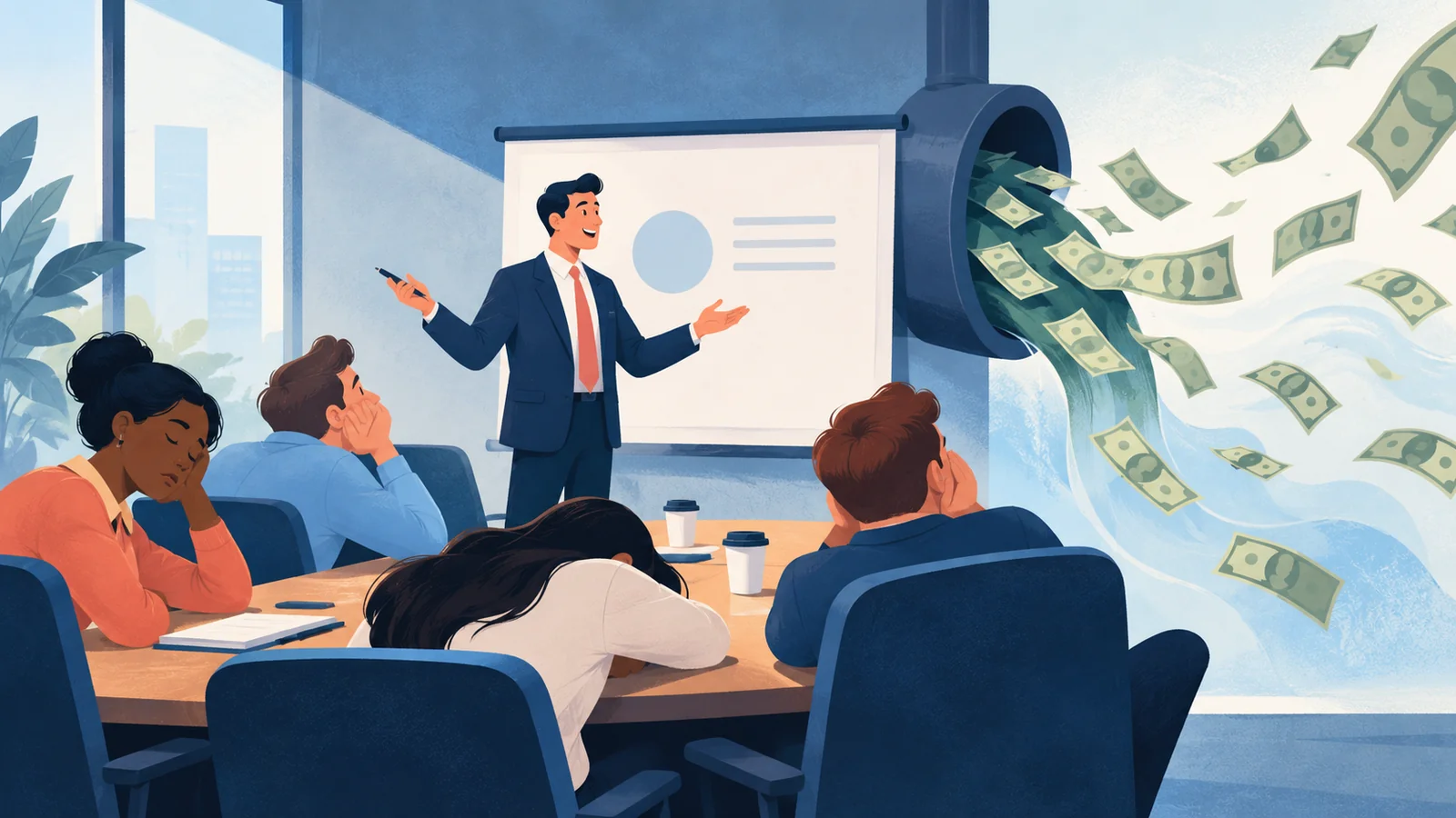 Blog post image pertaining to 4 Ways Instructor-Led Training Wastes Your Money