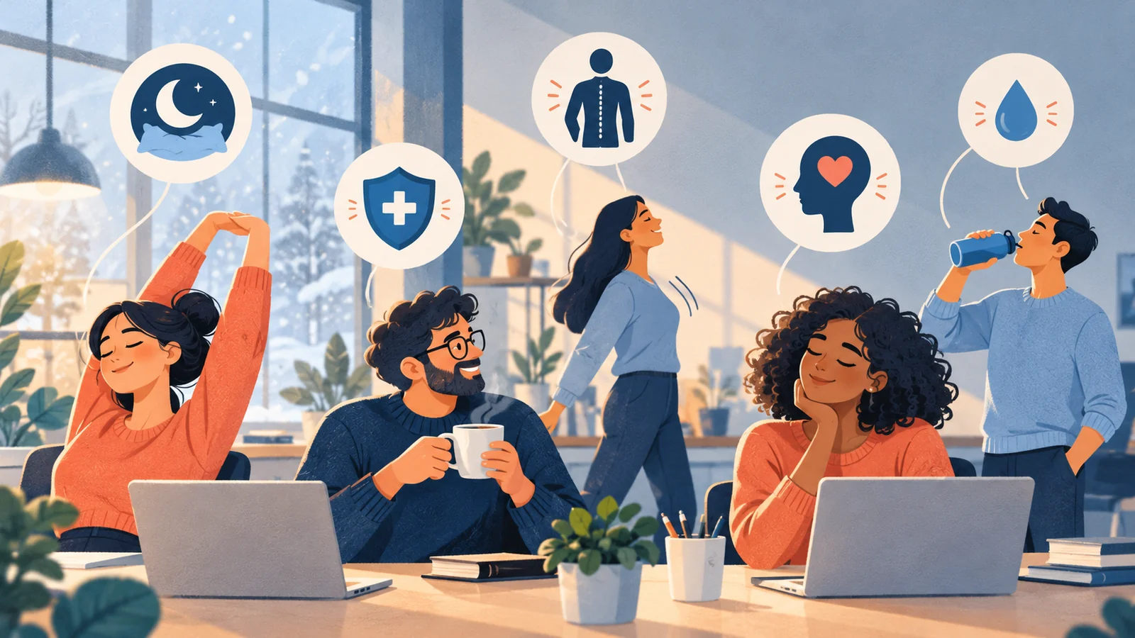 Blog post image pertaining to Encourage Better Employee Health By Raising Awareness Of Common Office Ailments