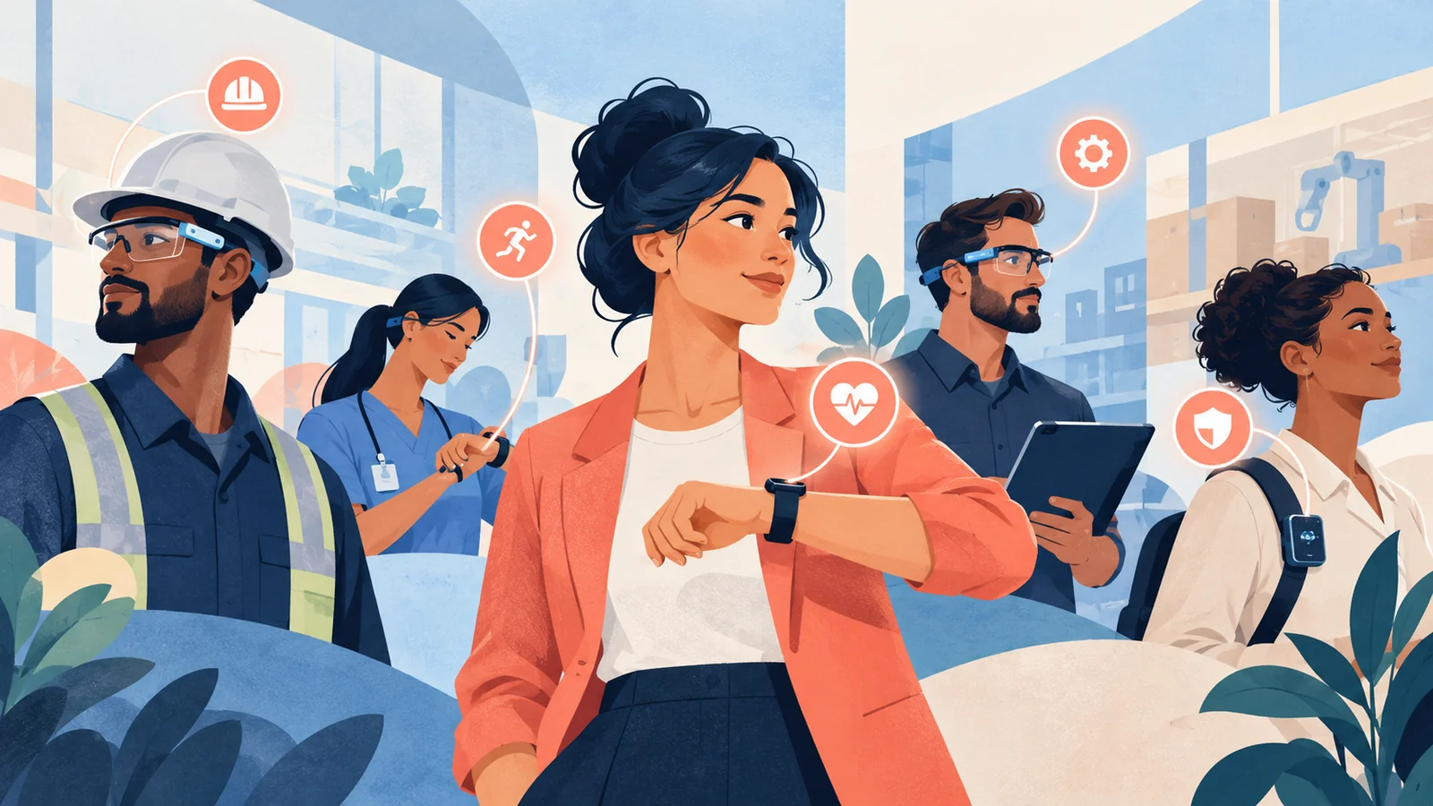 Blog post image pertaining to The Challenge of Wearables in the Workplace